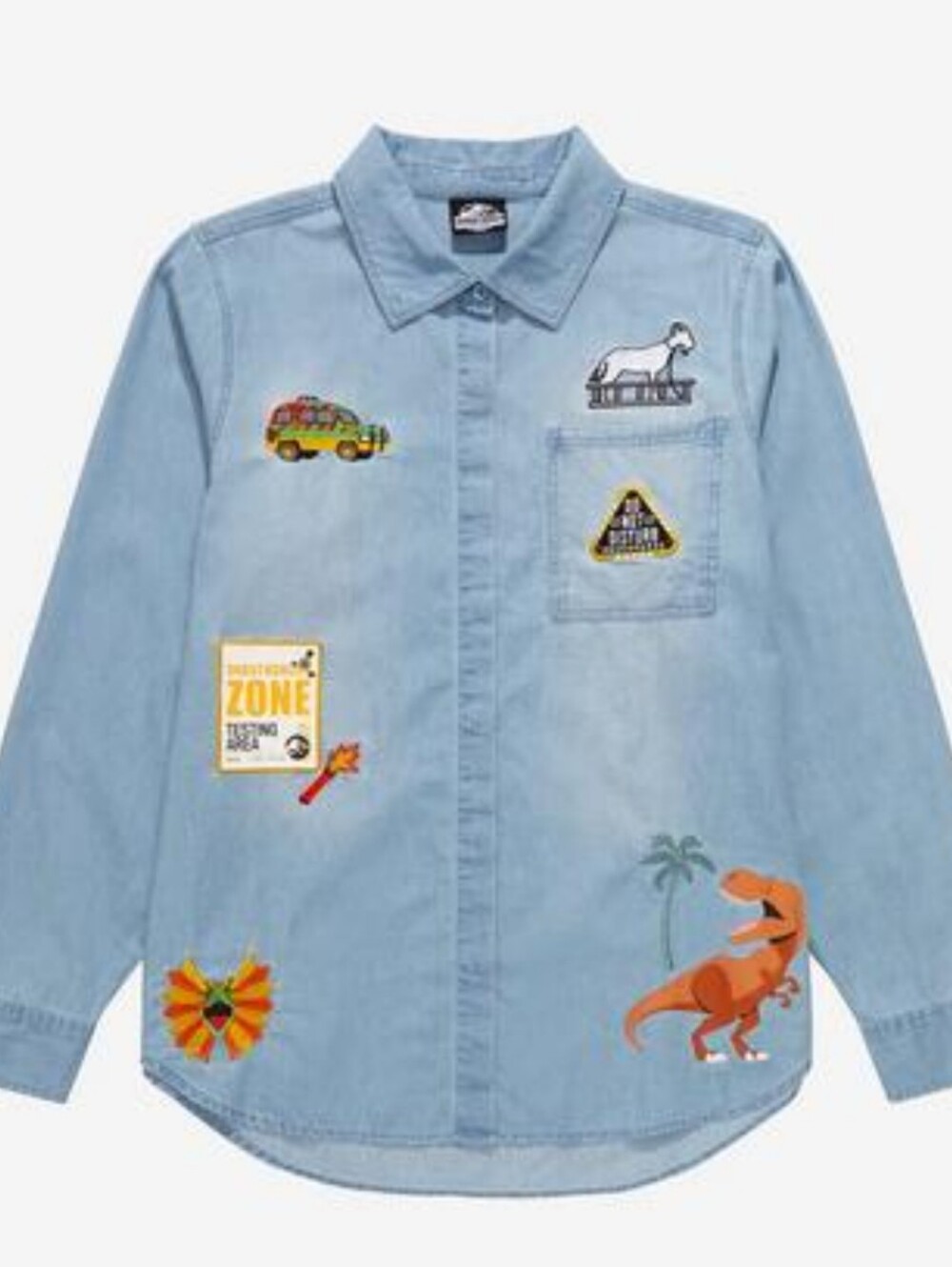 Box Lunch Jurassic Park Over shirt